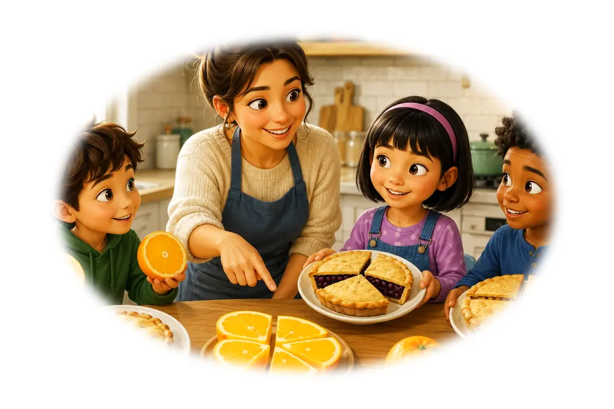 Vrai ou faux en famille : Fractions — Famille
