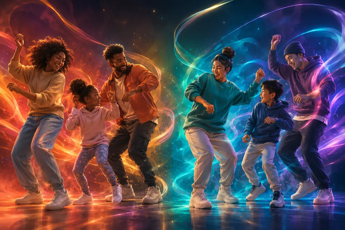 Vrai ou faux en famille : Just Dance
