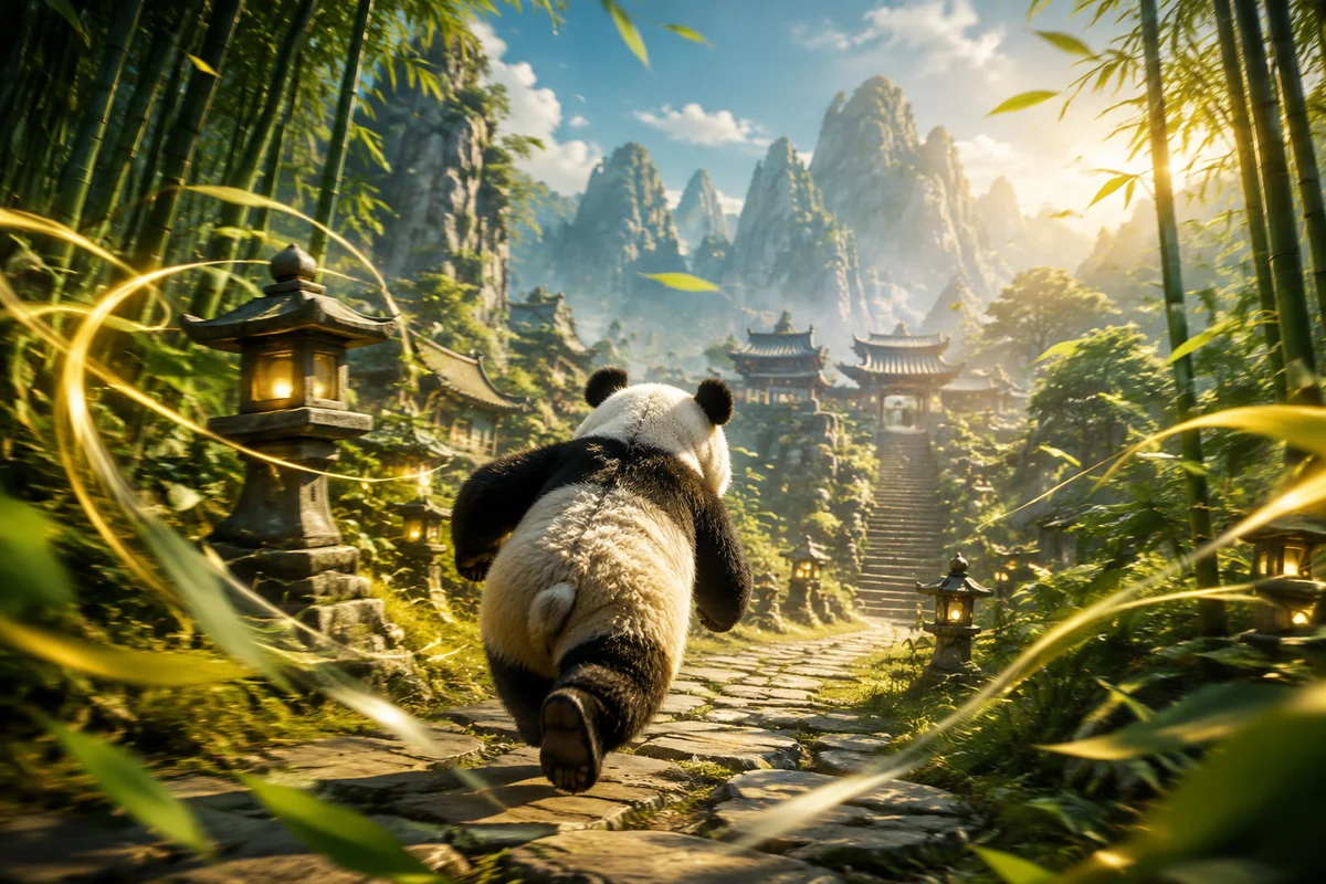 Défi rapide : Kung Fu Panda