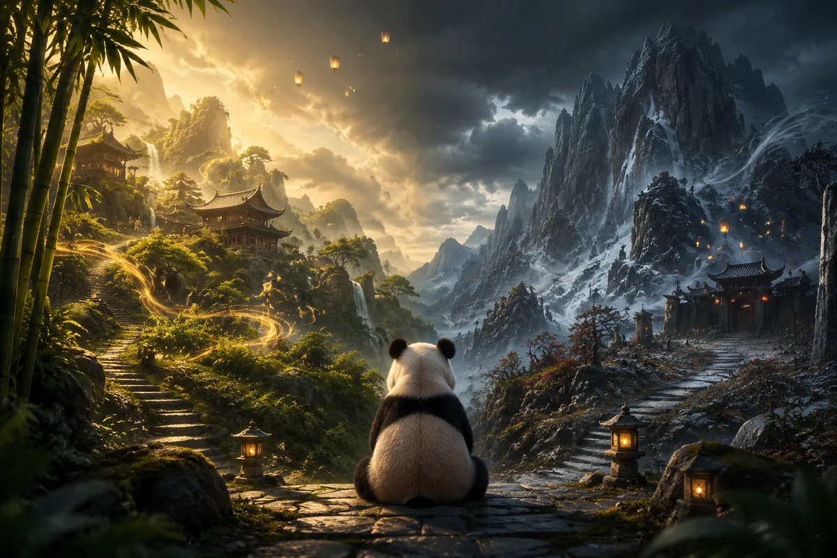 Duel des générations : Kung Fu Panda