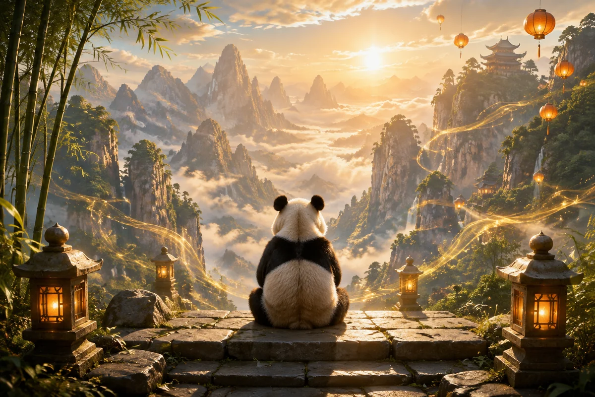 Grand défi famille : Kung Fu Panda