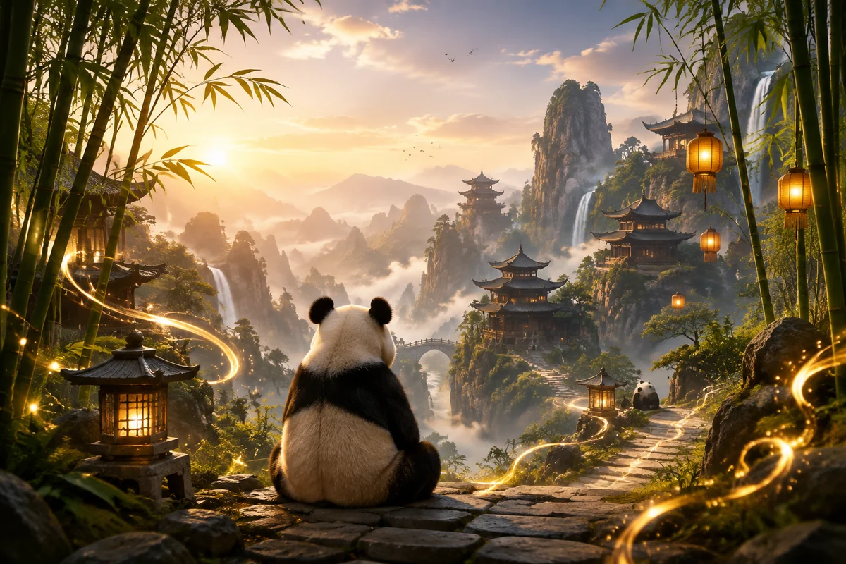 Personnages et univers : Kung Fu Panda