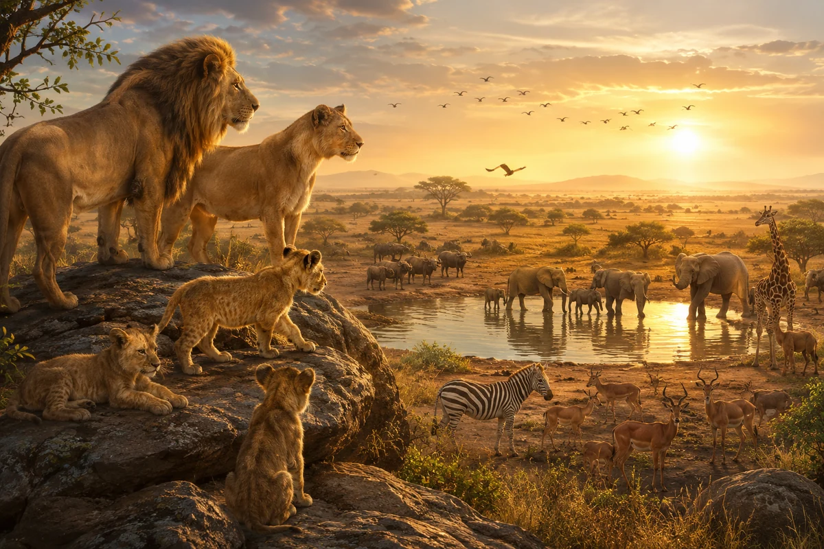 Grand défi famille : Le Roi Lion