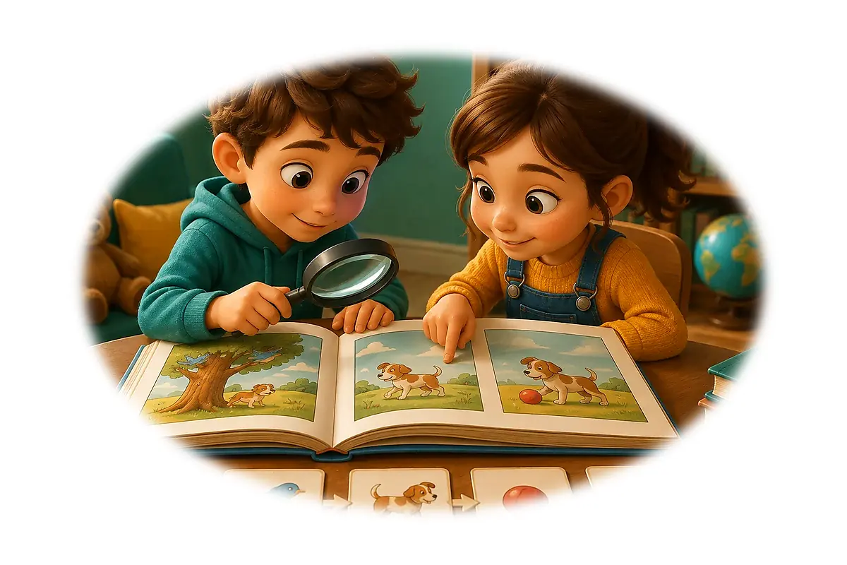 Quiz découverte : Lecture et compréhension — 4-5 ans