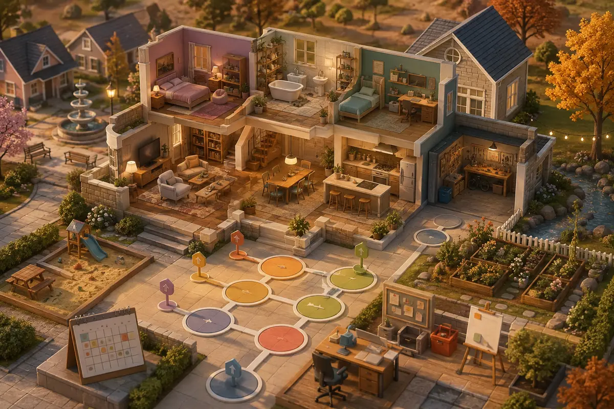 Grand défi familial : Les Sims