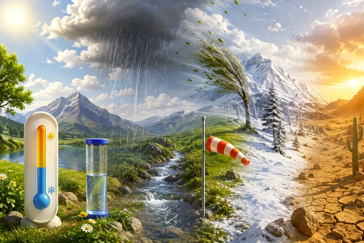 Quiz expert : Météo et climat — 12-14 ans