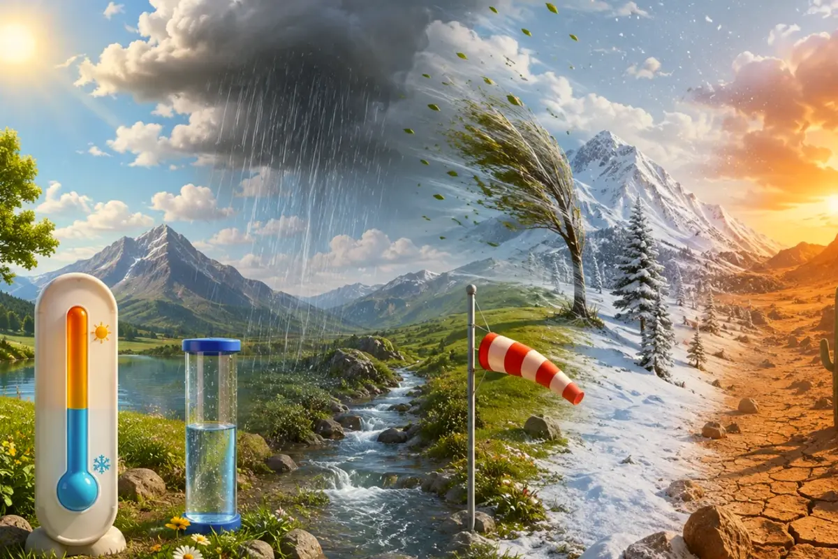 Pièges vrai ou faux : Météo et climat — 12-14 ans