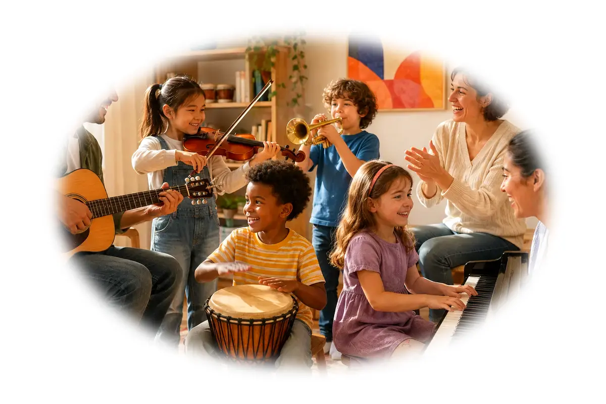 Personnages et univers : Musique et instruments