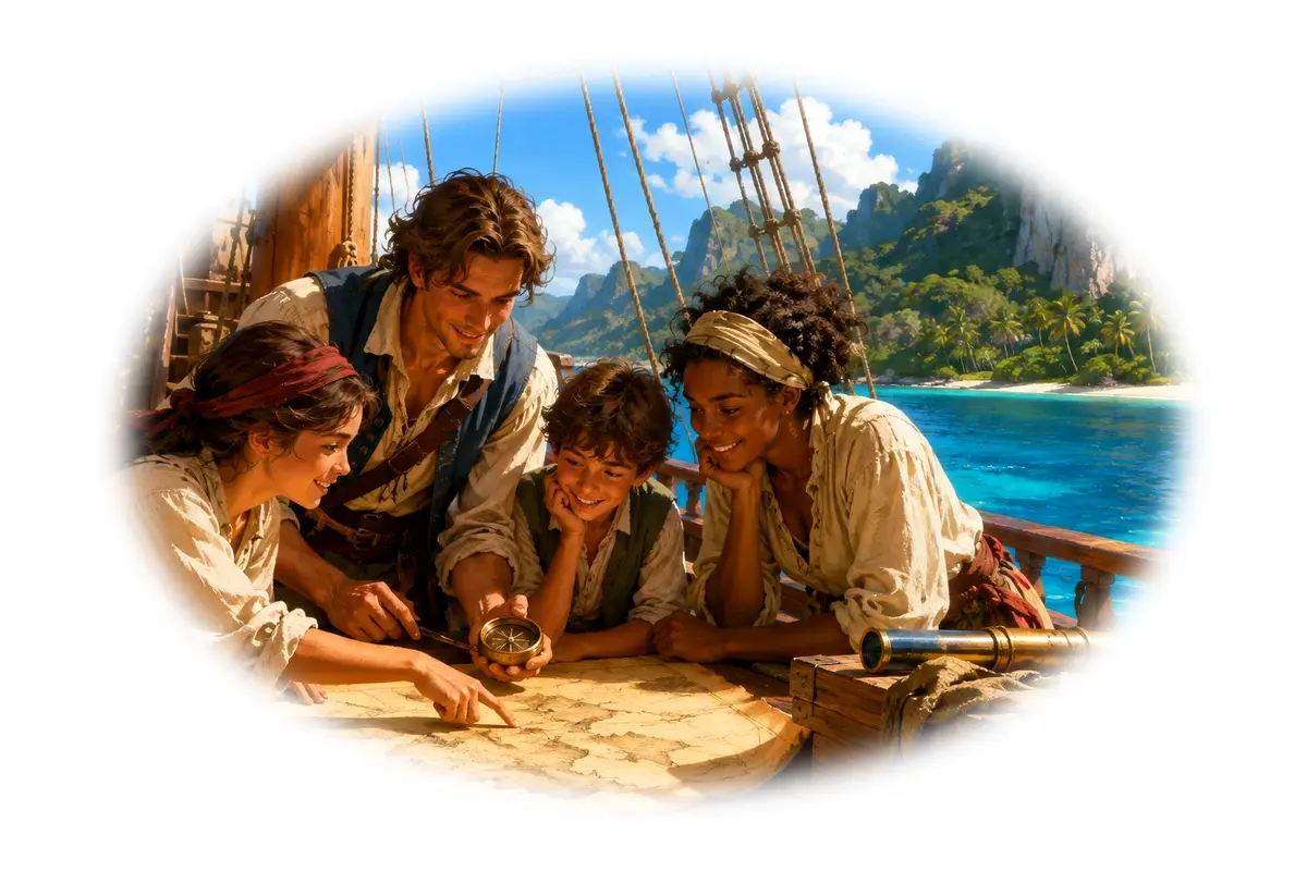 Personnages et univers : Pirates