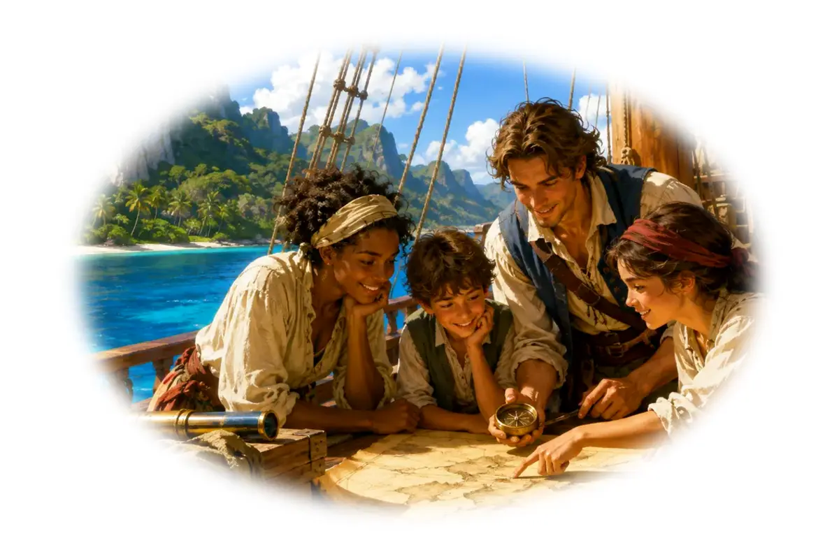 Quiz enfant : Pirates