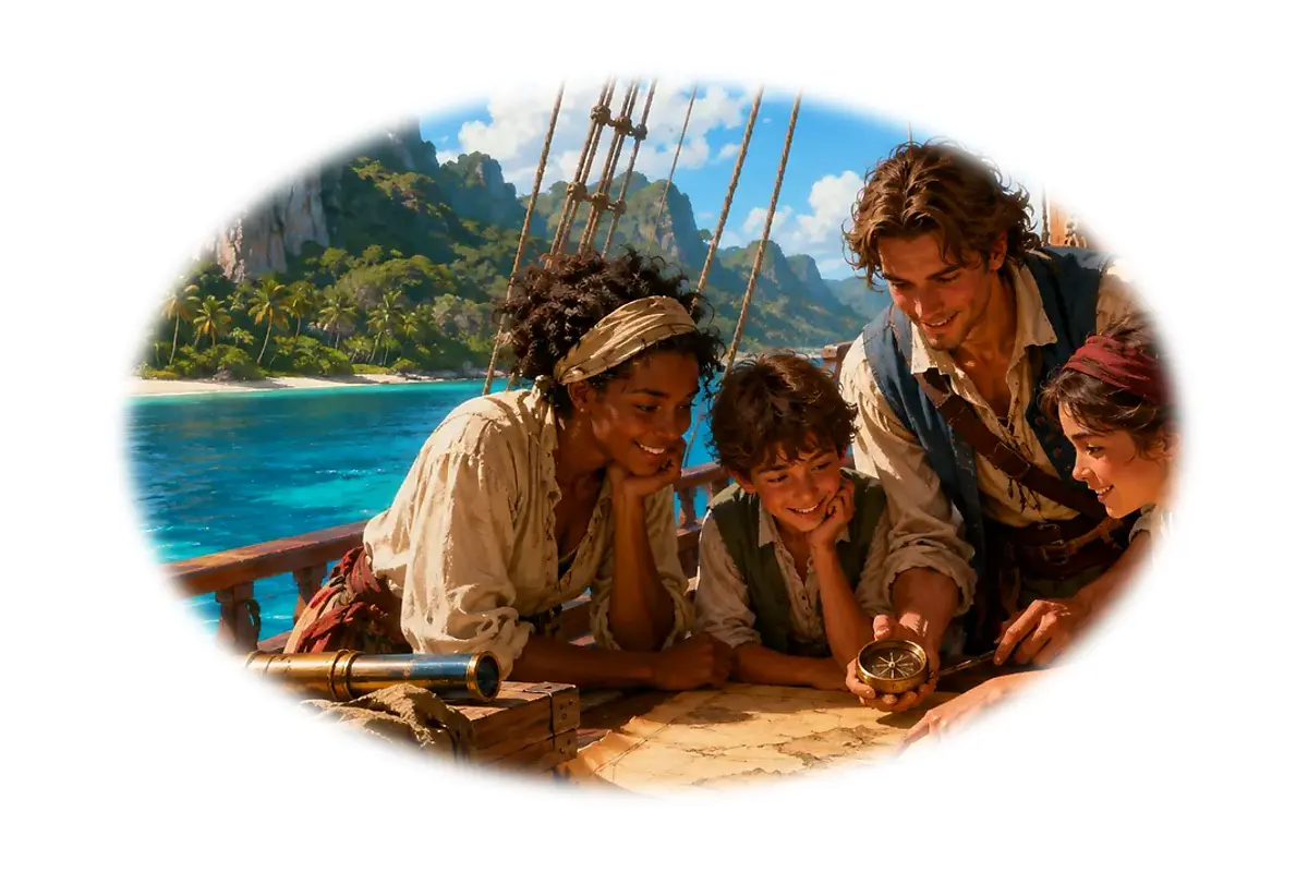 Quiz facile : Pirates