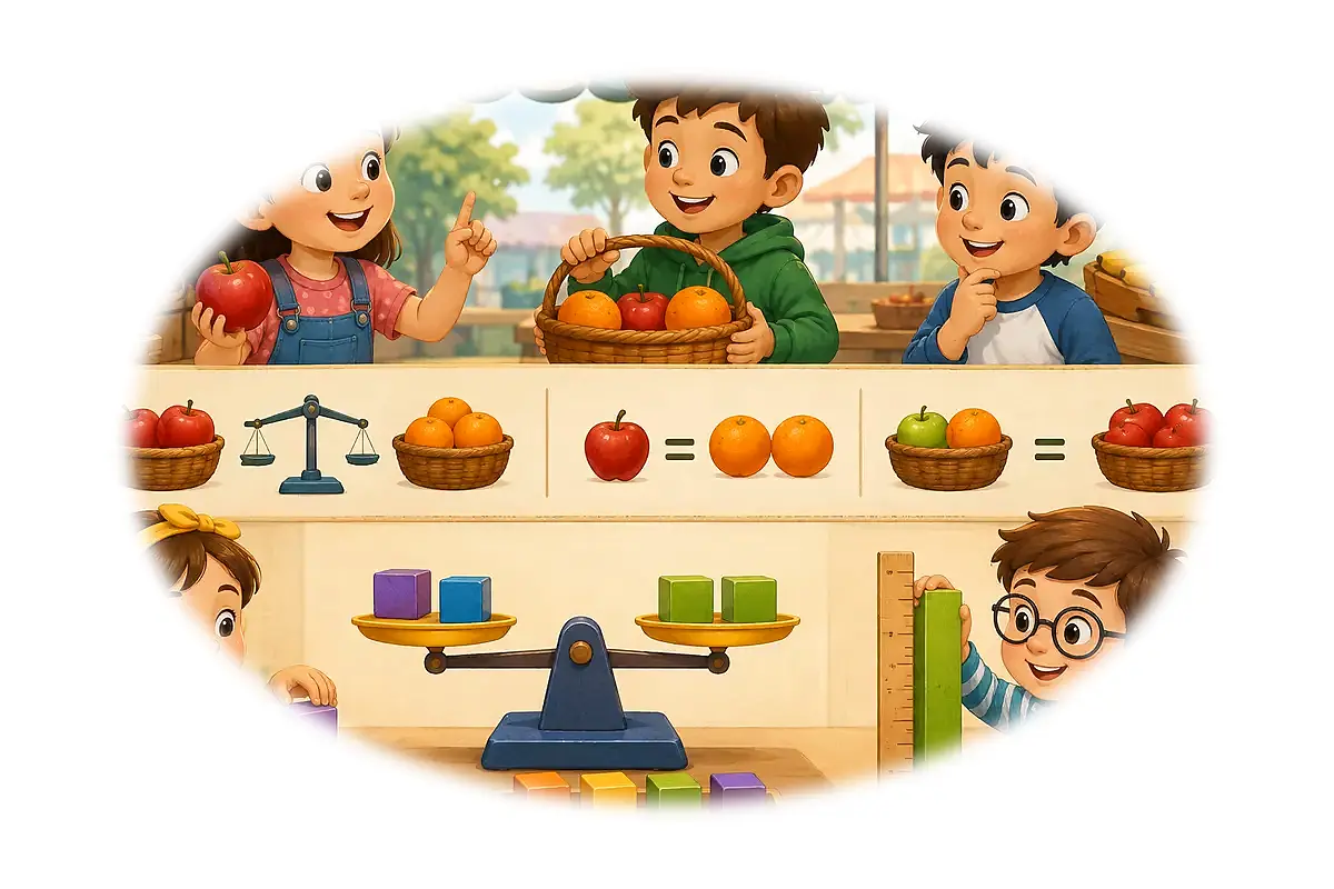 Quiz découverte : Problèmes de maths — 4-5 ans