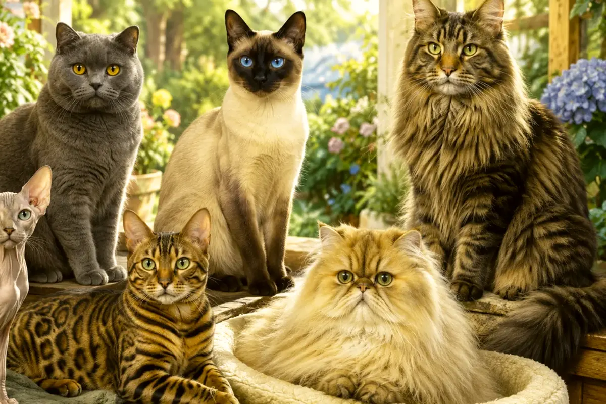 Affirmations expertes : Races de chats – 12-14 ans