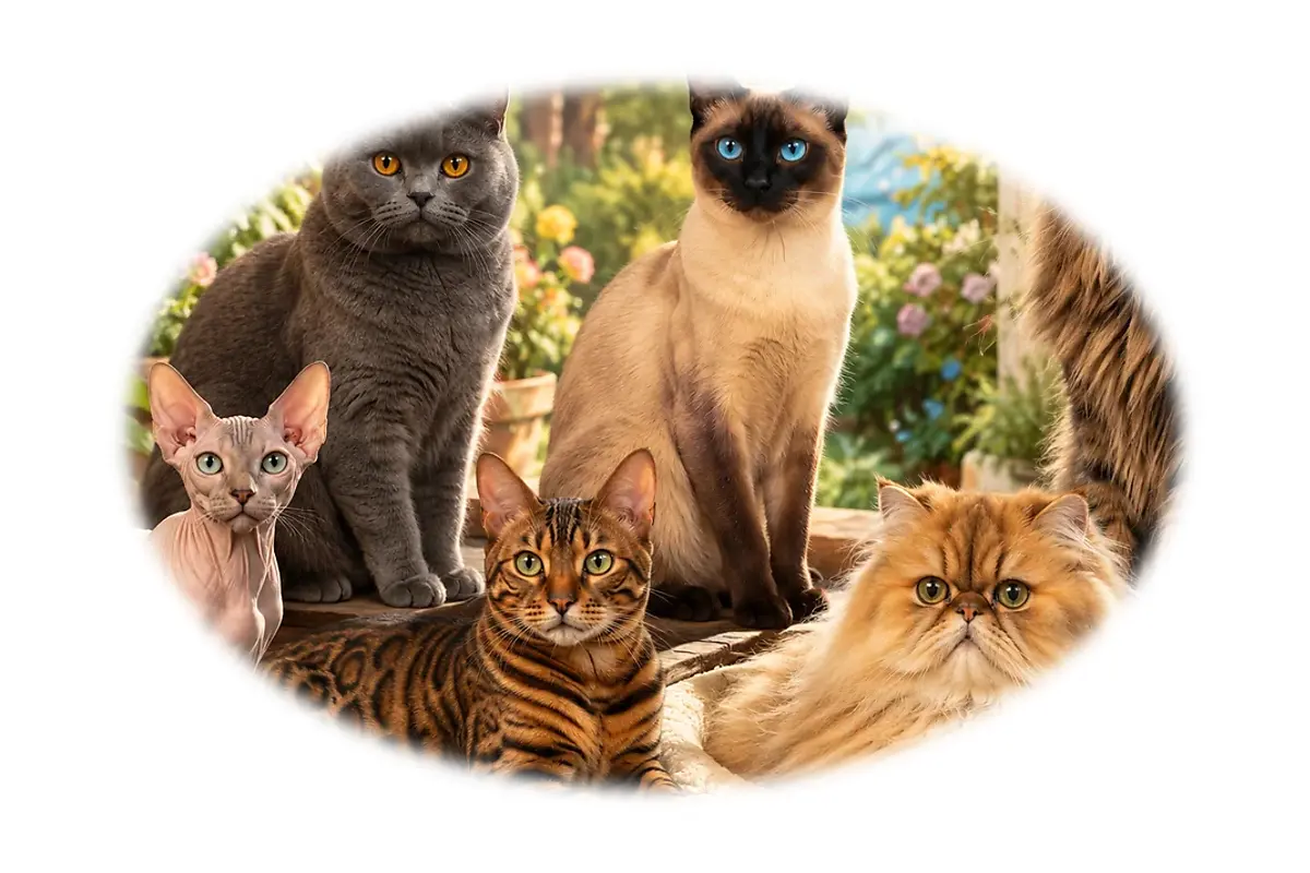 Les essentiels : Races de chats – 6-8 ans