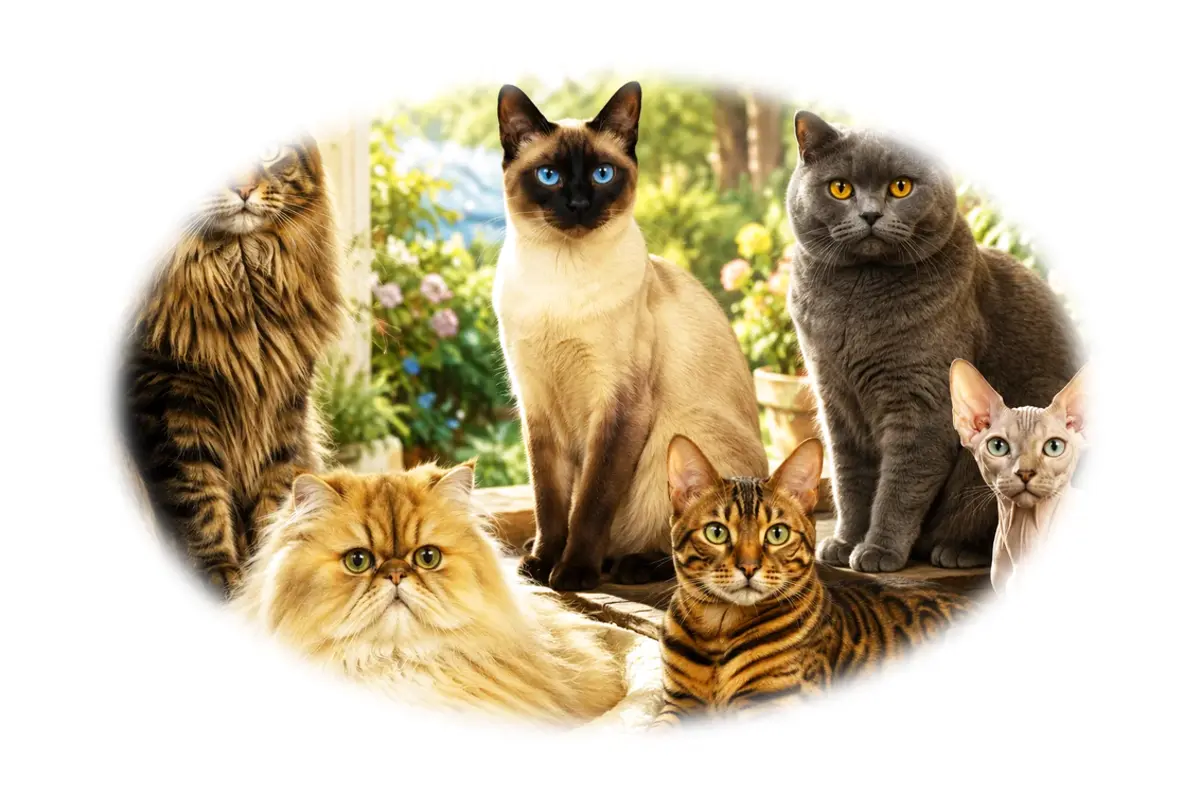 Quiz en famille : Races de chats – Famille