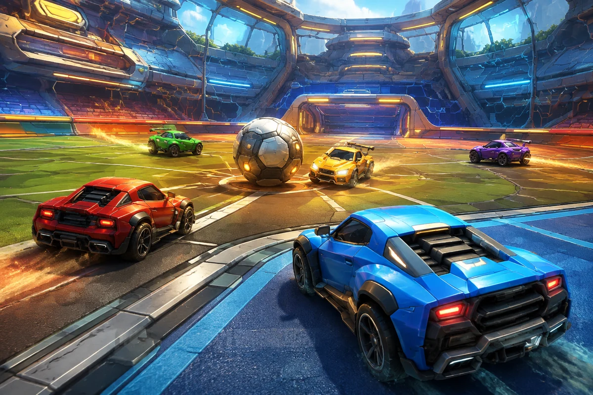 Teste tes connaissances : Rocket League