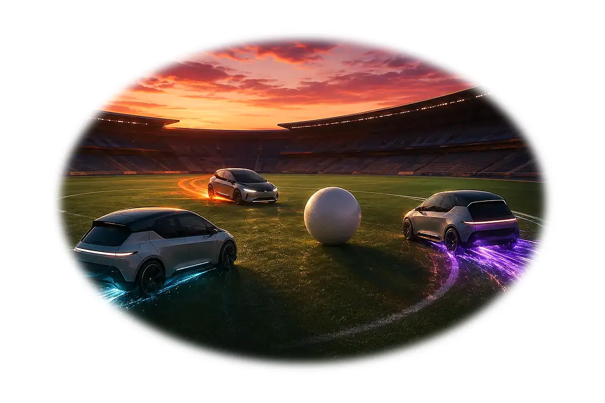 Découverte en images et mots simples : Rocket League