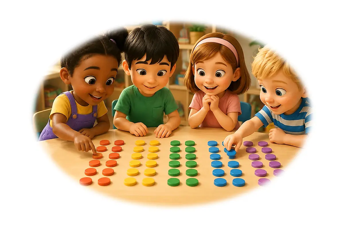 Quiz découverte : Tables de multiplication — 4-5 ans