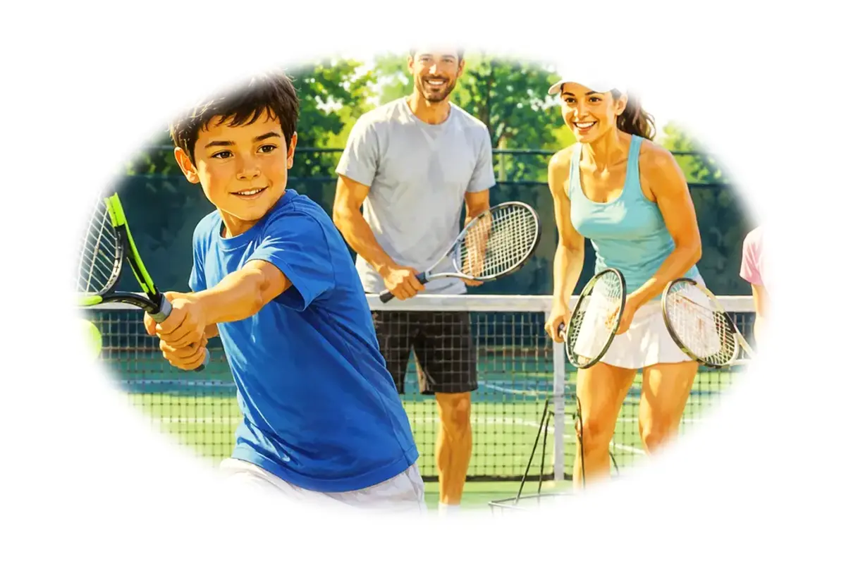 Grand défi famille : Tennis