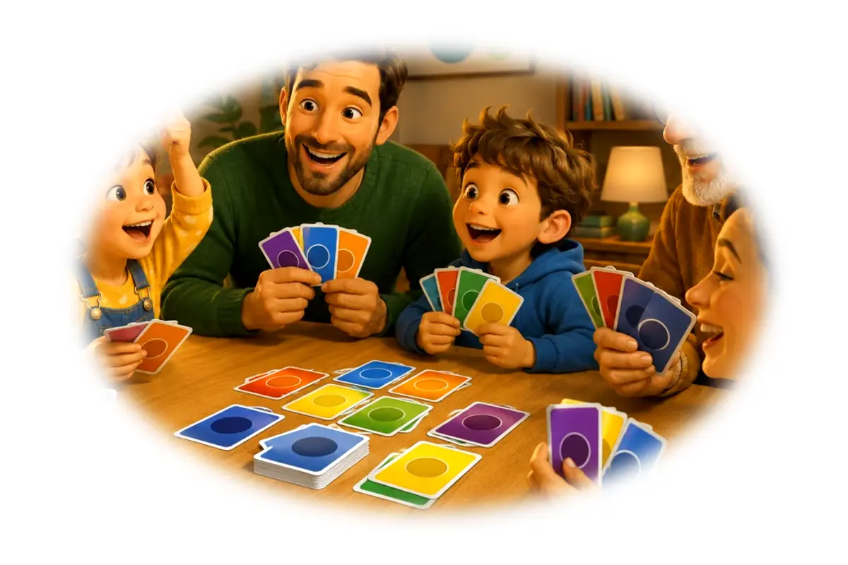 Quiz UNO : défi famille 6-8 ans