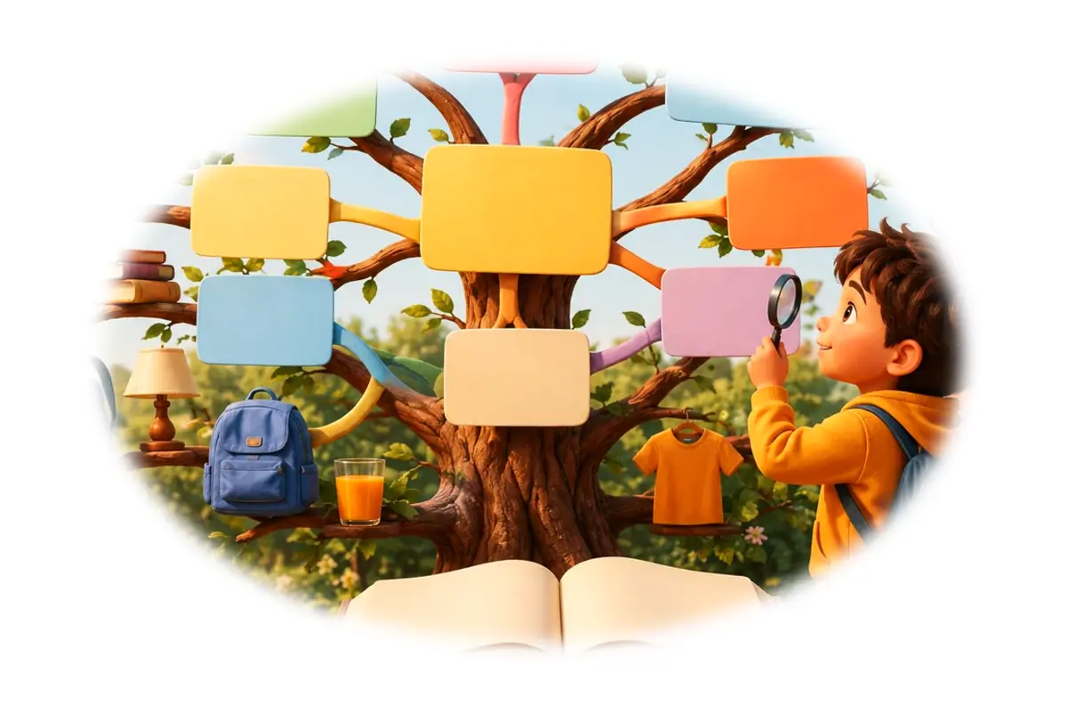 Défi famille express : Vocabulaire français — Famille