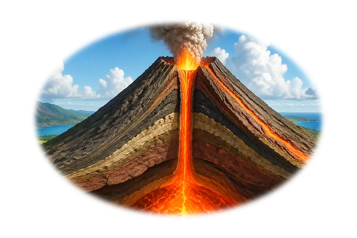 Vrai ou faux : Volcans — 6-8 ans