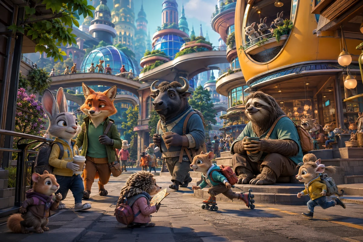 Quiz enfant : Zootopie