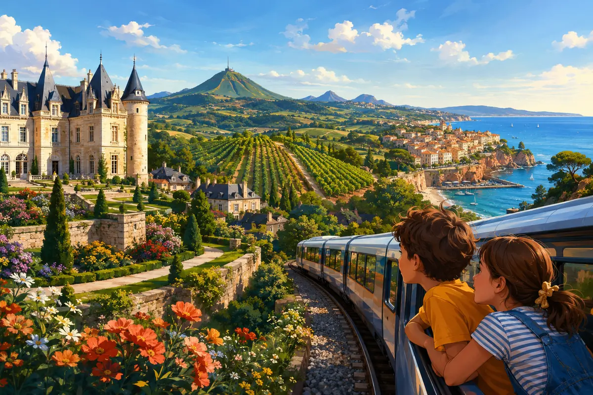 Quiz Régions de France 10-12 ans : 20 questions avec réponses