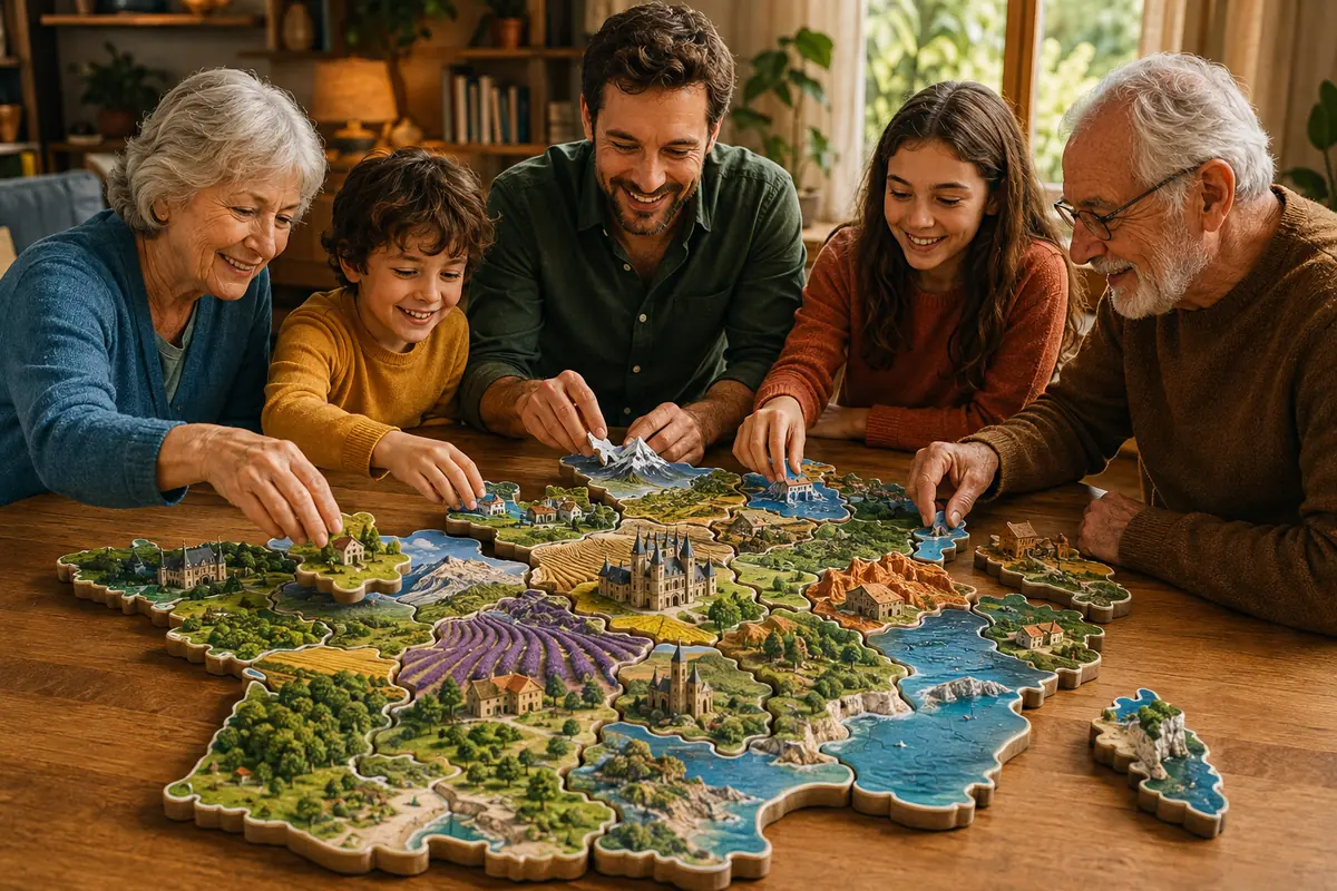 Quiz Régions de France en famille : 20 questions enfants et adultes