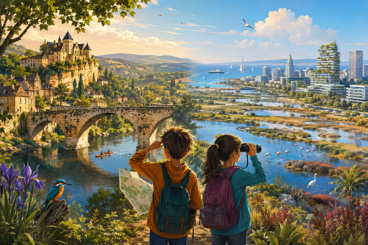 Vrai ou faux Régions de France 12-14 ans : 20 questions avec réponses