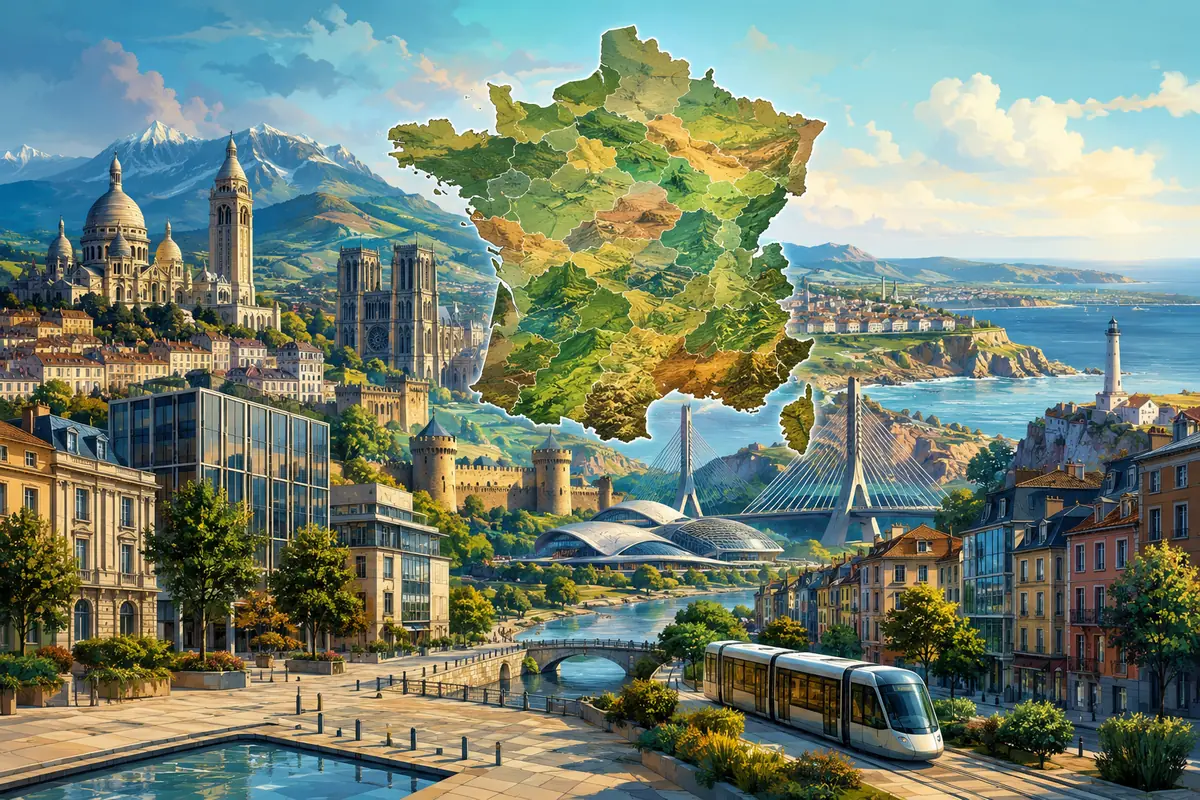 Quiz Villes de France difficile : 20 questions avec réponses