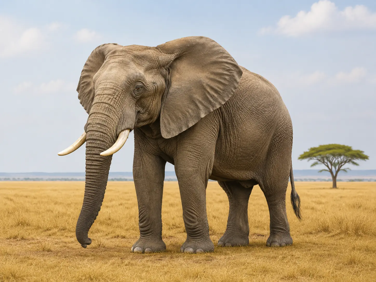 Illustration pour la question : Quel animal terrestre est le plus grand aujourd'hui ?