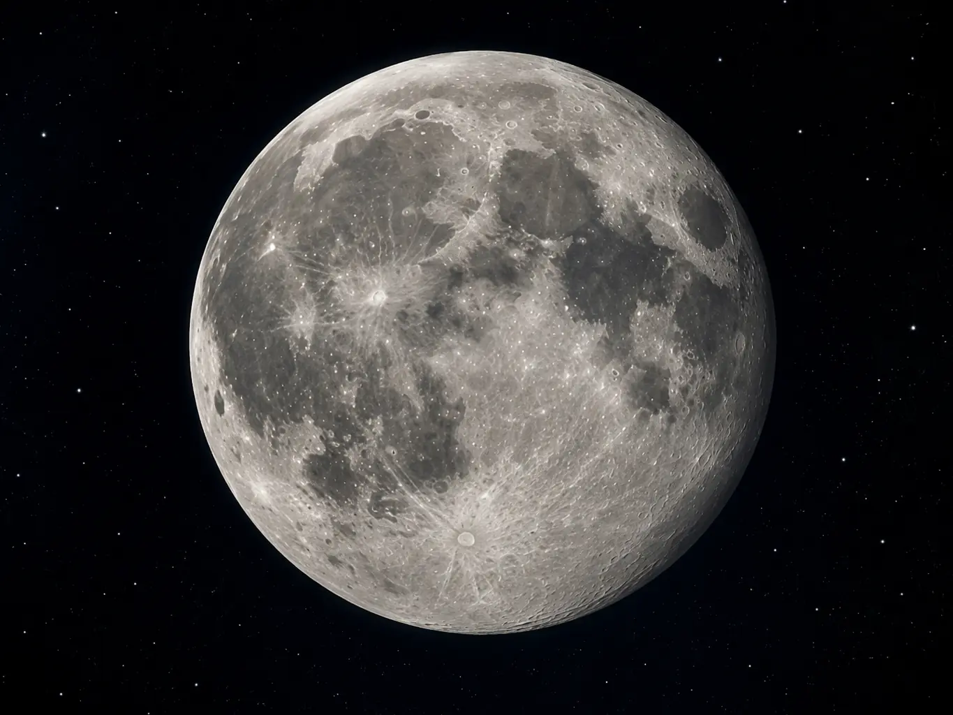 Illustration pour la question : Quel satellite naturel tourne autour de la Terre ?