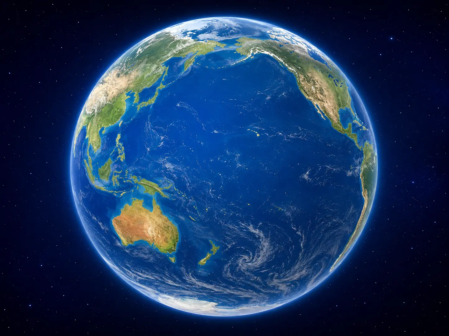 Illustration pour la question : Quel est le plus grand océan de la Terre ?