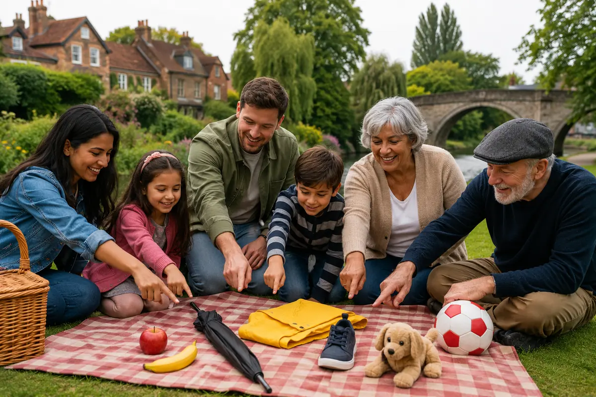 Quiz Anglais et vocabulaire pour enfants et famille