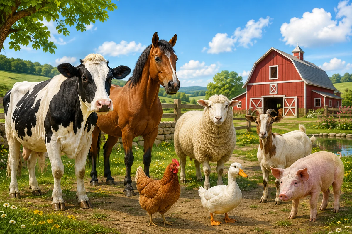 Quiz Animaux de la ferme pour enfants et famille