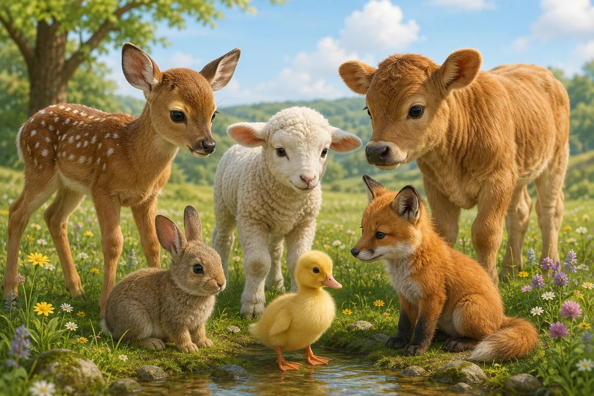 Quiz Bébés animaux pour enfants et famille