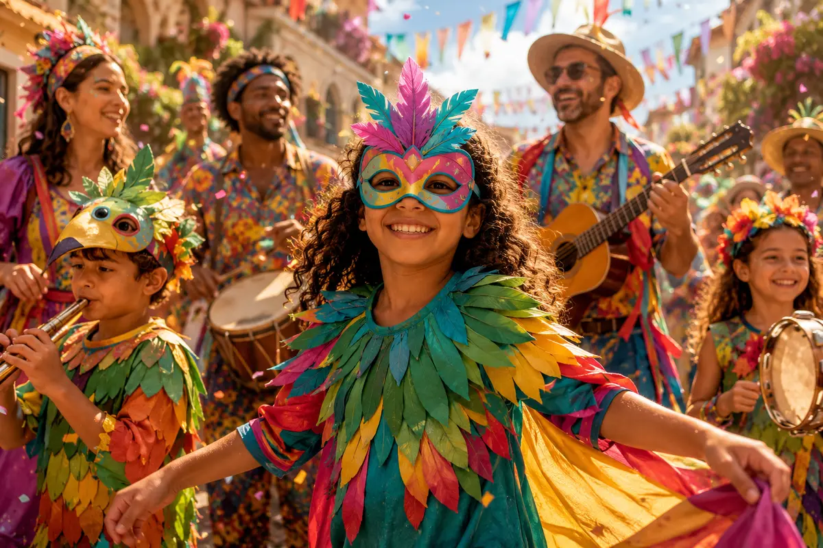 Quiz Carnaval pour enfants et famille