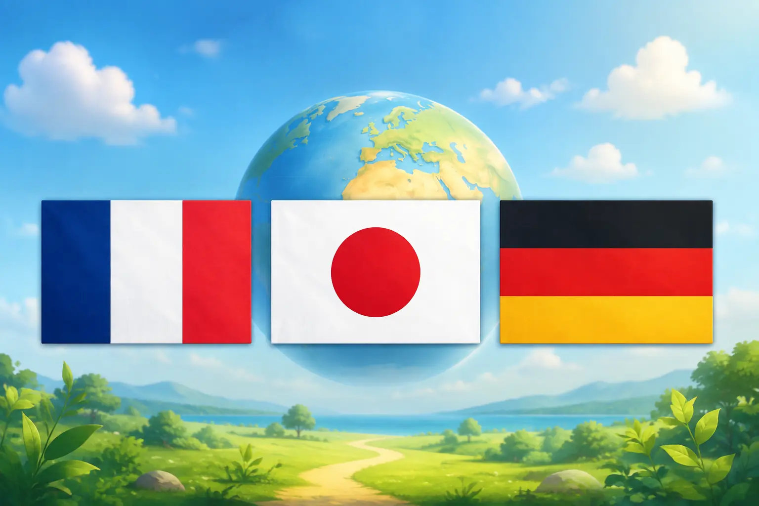 Quiz Drapeaux du monde pour enfants et famille