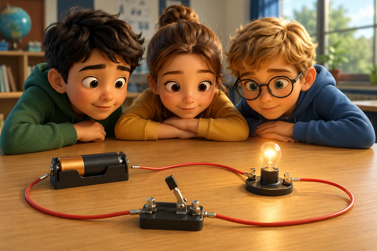 Quiz Électricité pour enfants et famille