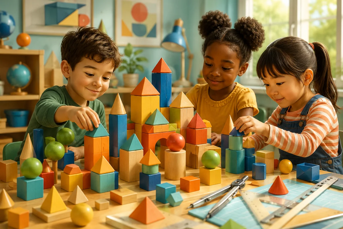 Quiz Géométrie pour enfants et famille