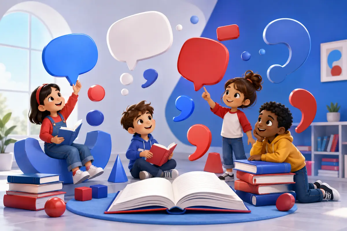 Quiz Grammaire anglaise pour enfants et famille