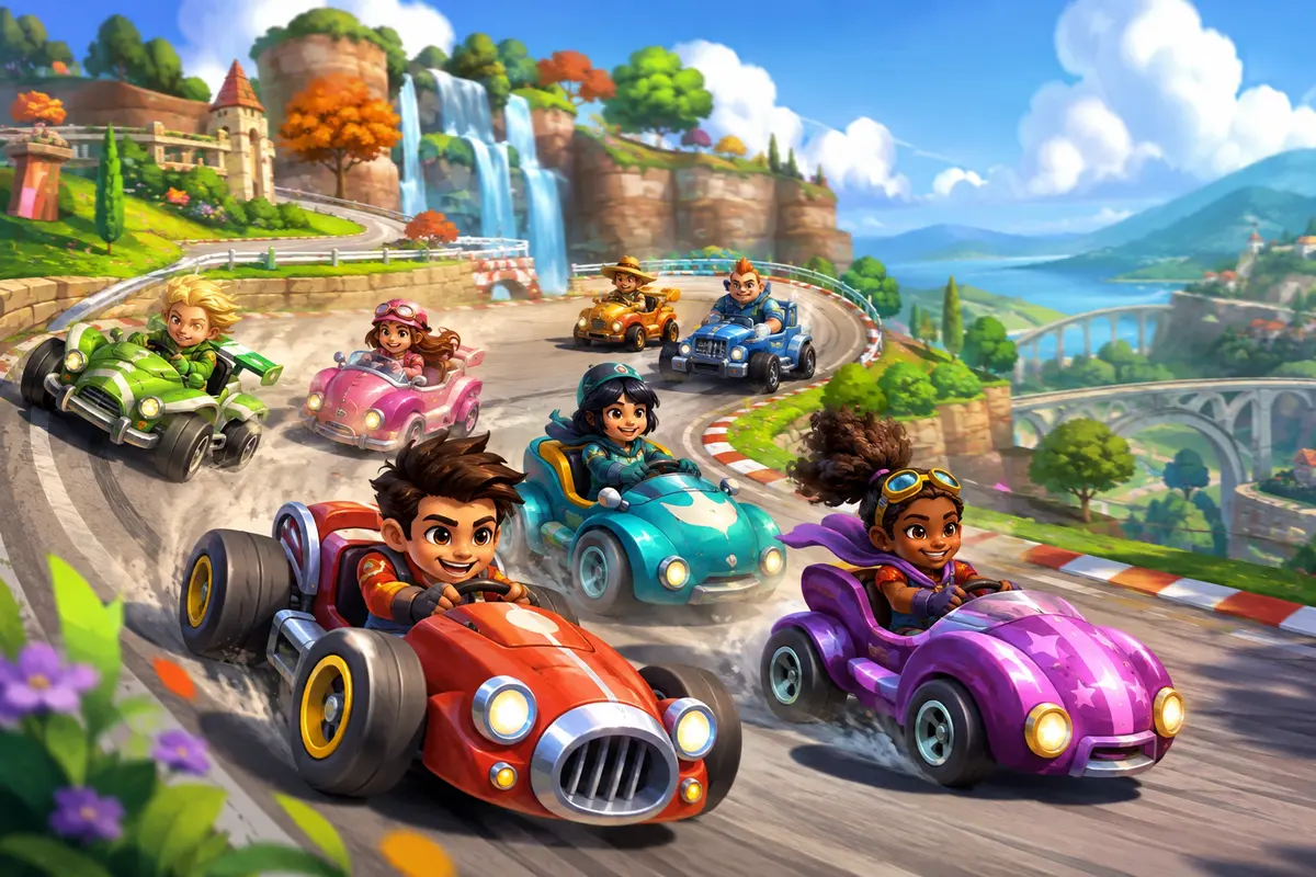 Quiz Mario Kart pour enfants et famille
