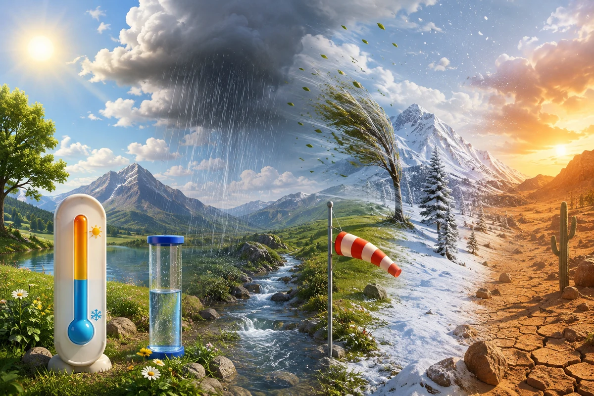 Quiz Météo et climat pour enfants et famille