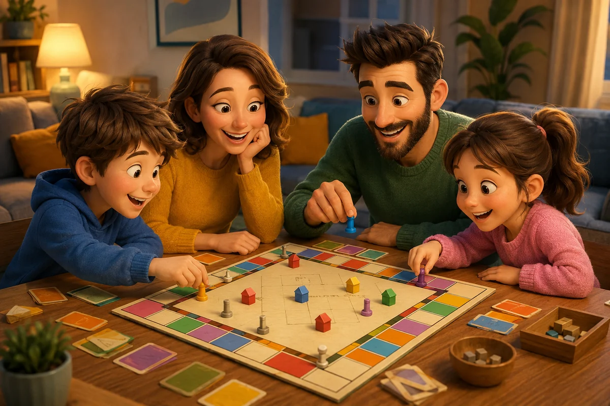Quiz Monopoly pour enfants et famille