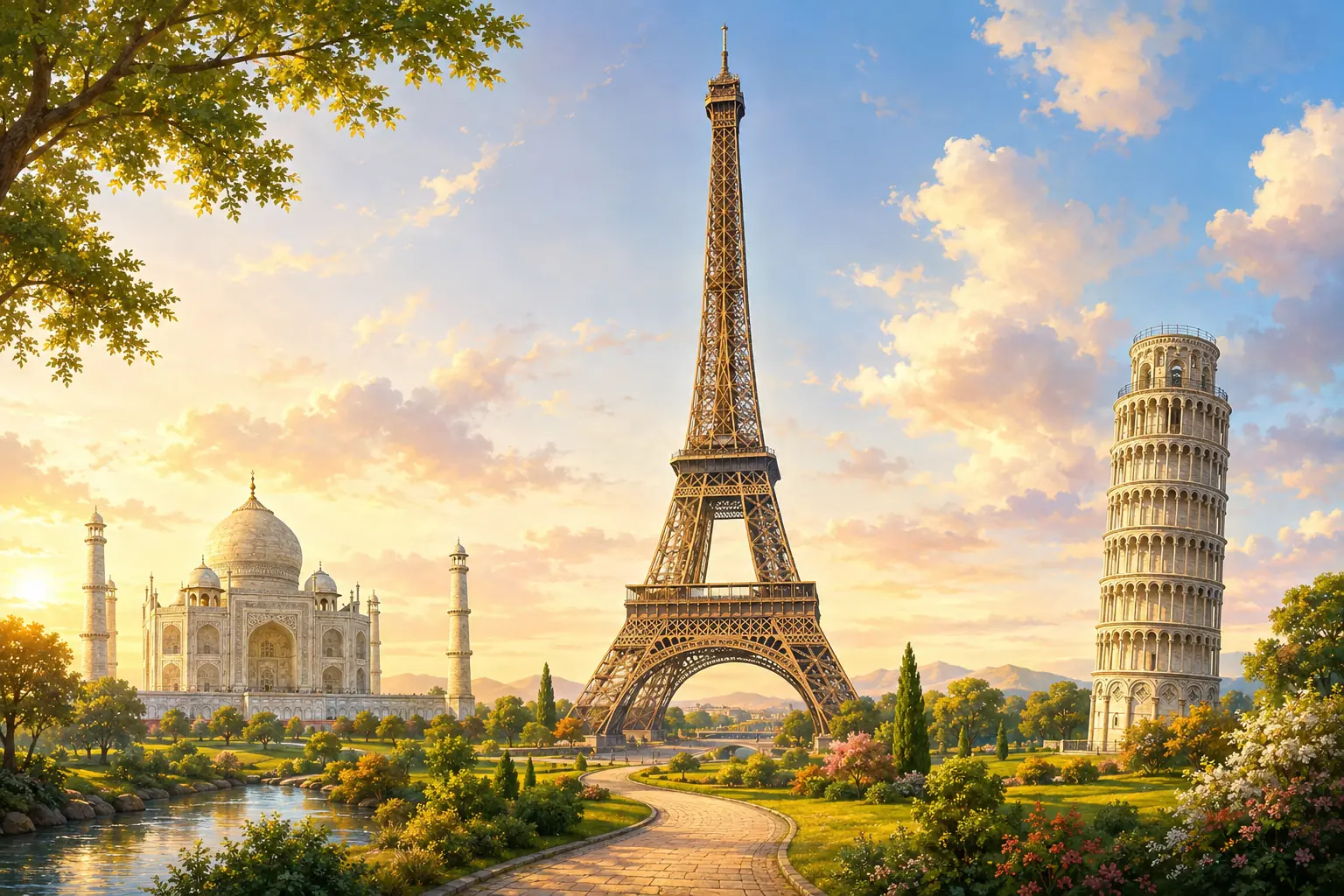Quiz Monuments du monde pour enfants et famille