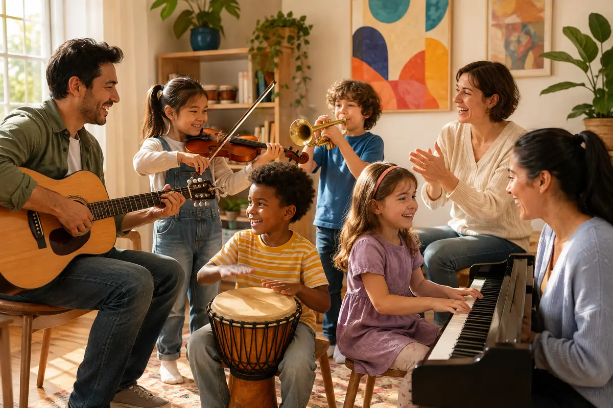 Quiz Musique et instruments pour enfants et famille