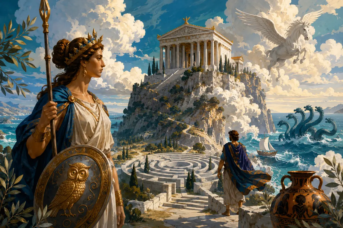 Quiz Mythologie grecque pour enfants et famille
