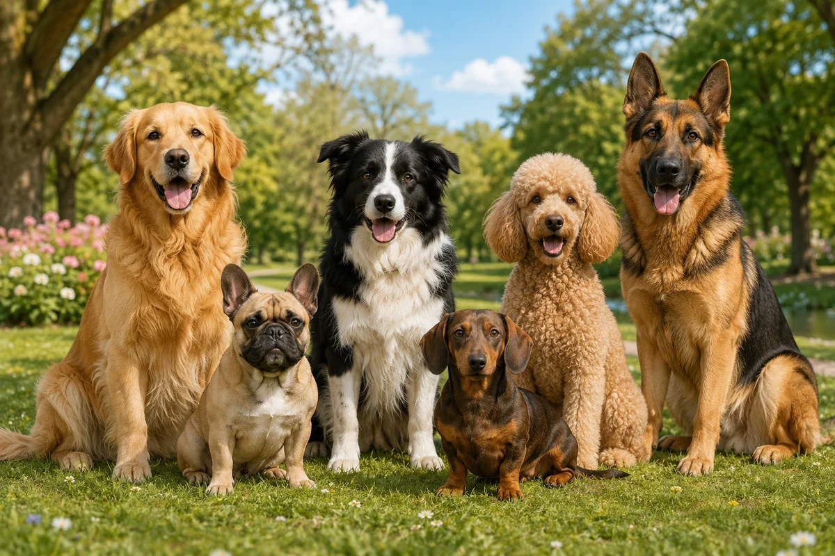 Quiz Races de chiens pour enfants et famille
