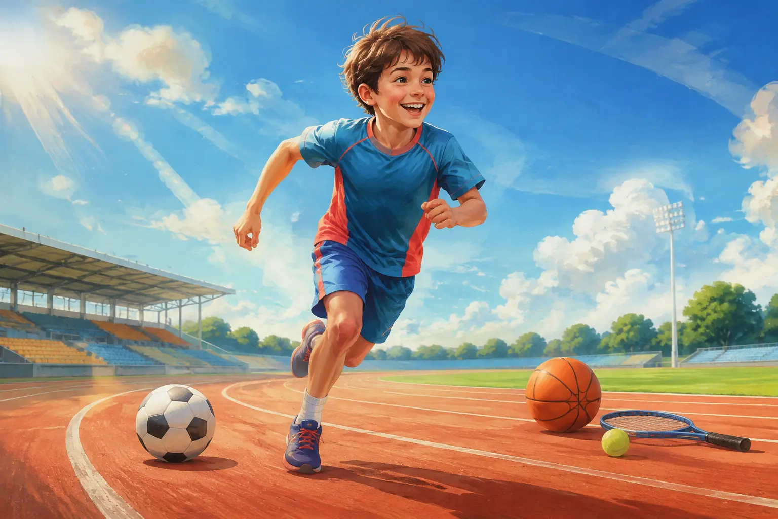 Quiz Sports pour enfants et famille